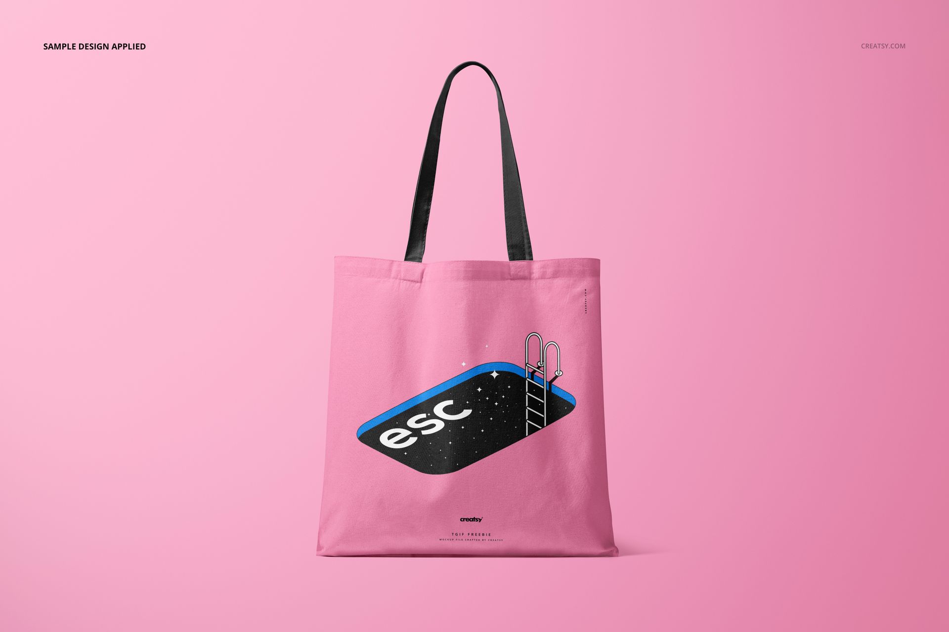 Download mockup discount tote bag psd