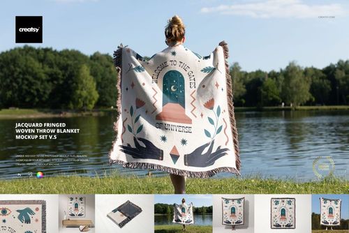 Print on Demand Woven Blankets from Gooten