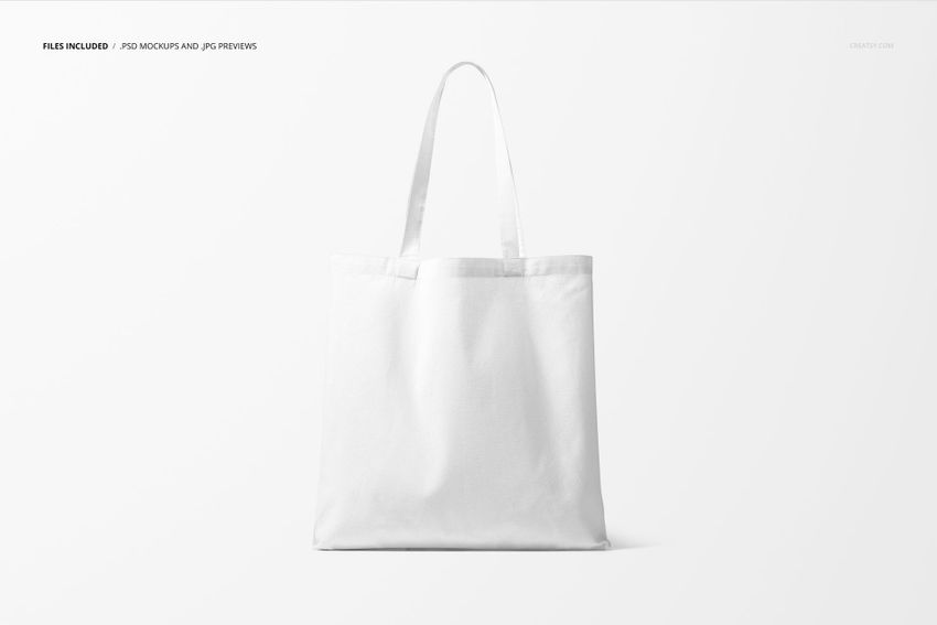 Free Cotton Tote Bag Mockup (PSD) - Psfreebies