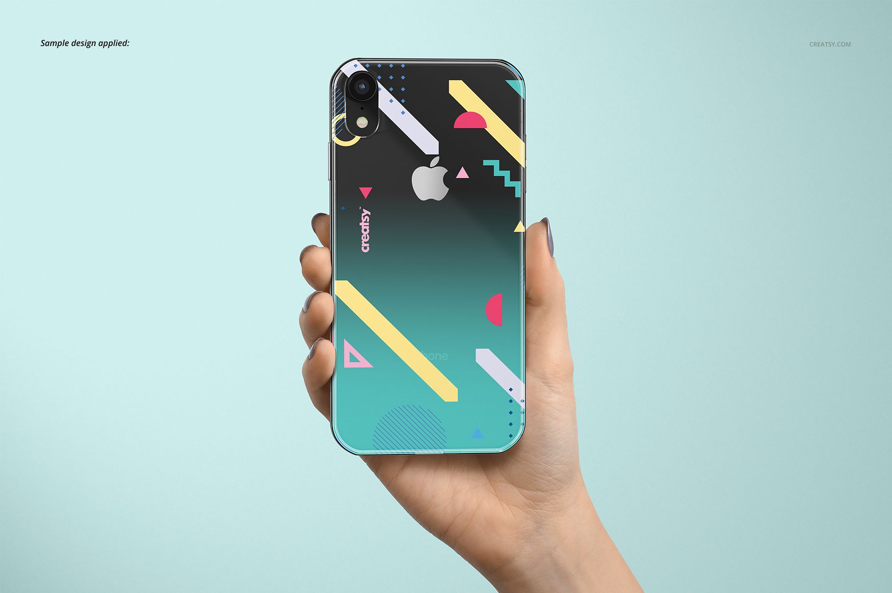 iPhone XR Clear Case Mockup Set - mockup screenshot 11