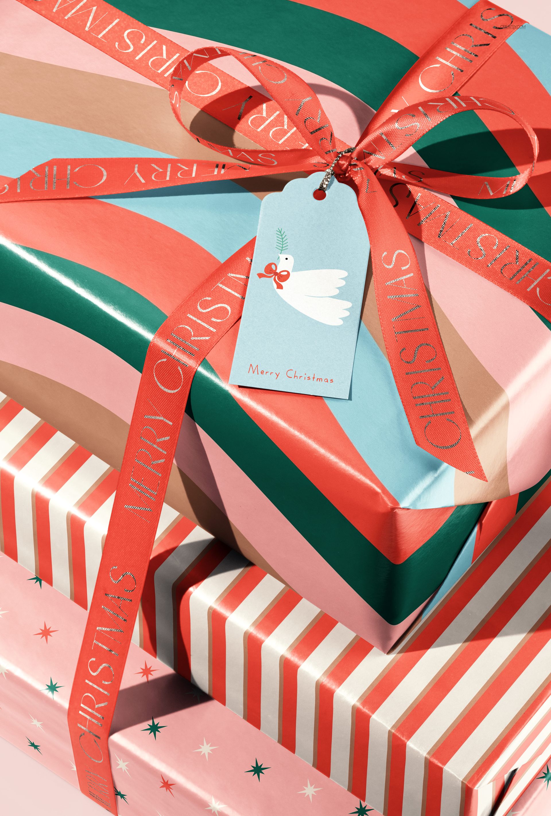 Christmas Decor & Gift Wrapping Mockup Bundle III - mockup screenshot 16