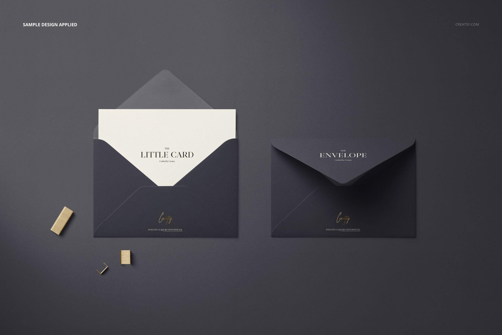 Small Envelope & Card Mockup Set - mockup screenshot 4