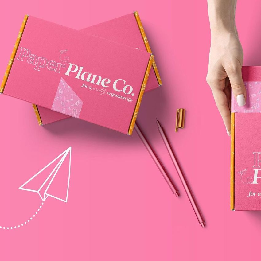 Paper Plane Co. by Thetis Barton - Files in Use example