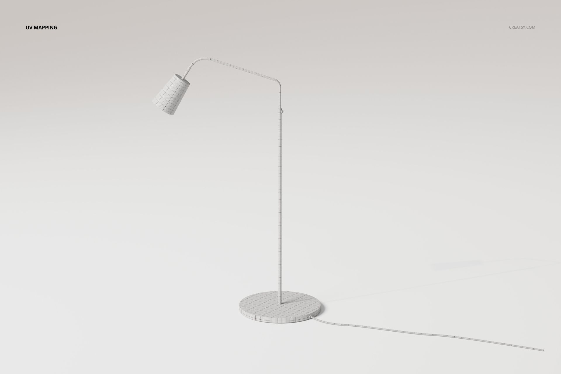 Modern Task Lamp 3D Model - mockup screenshot 5