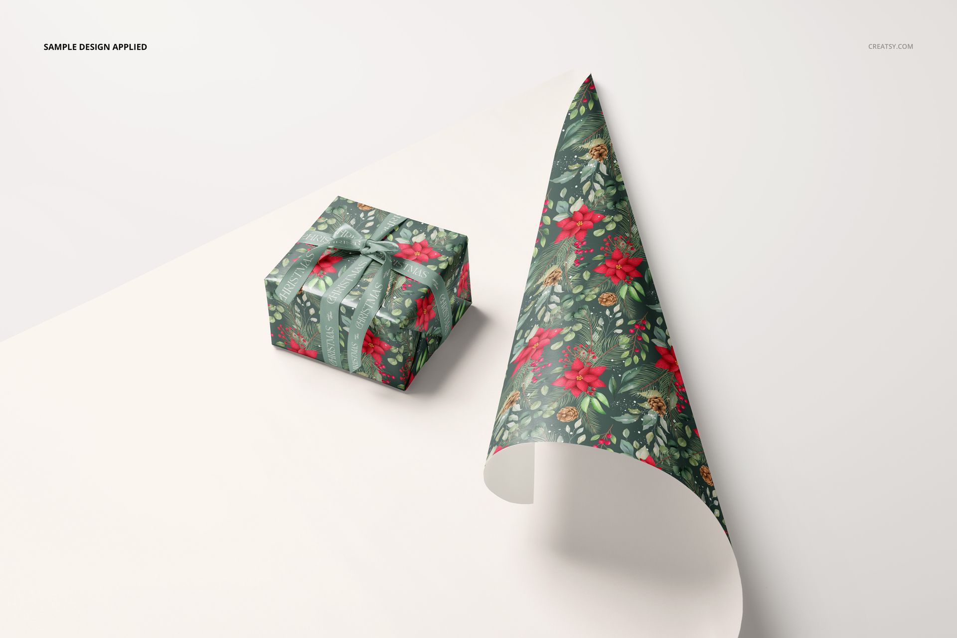 Gift Wrapping Paper Mockup Set - mockup screenshot 12