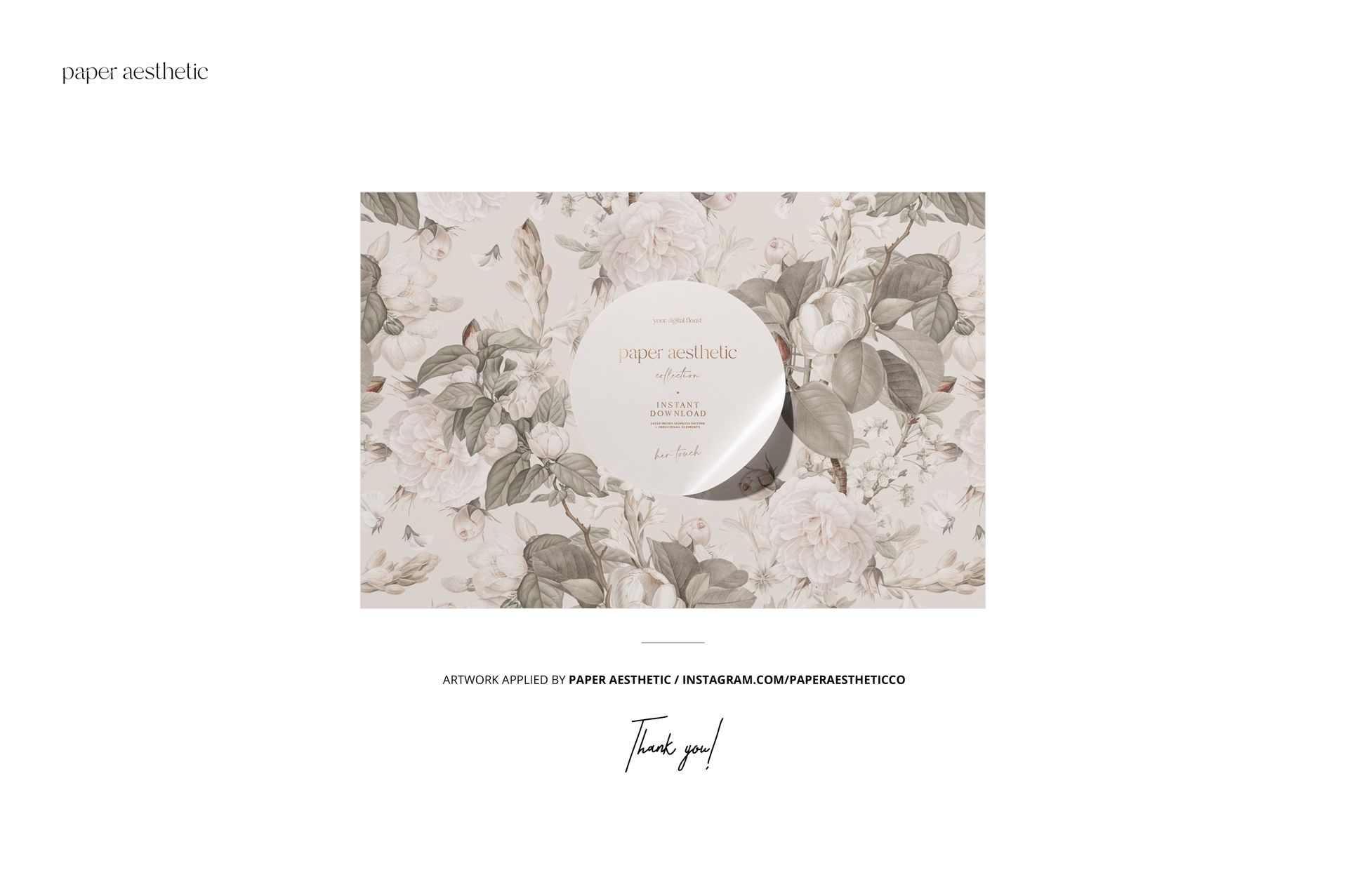 Non-woven Vinyl Wallpaper Mockup Set v.4 - mockup screenshot 11