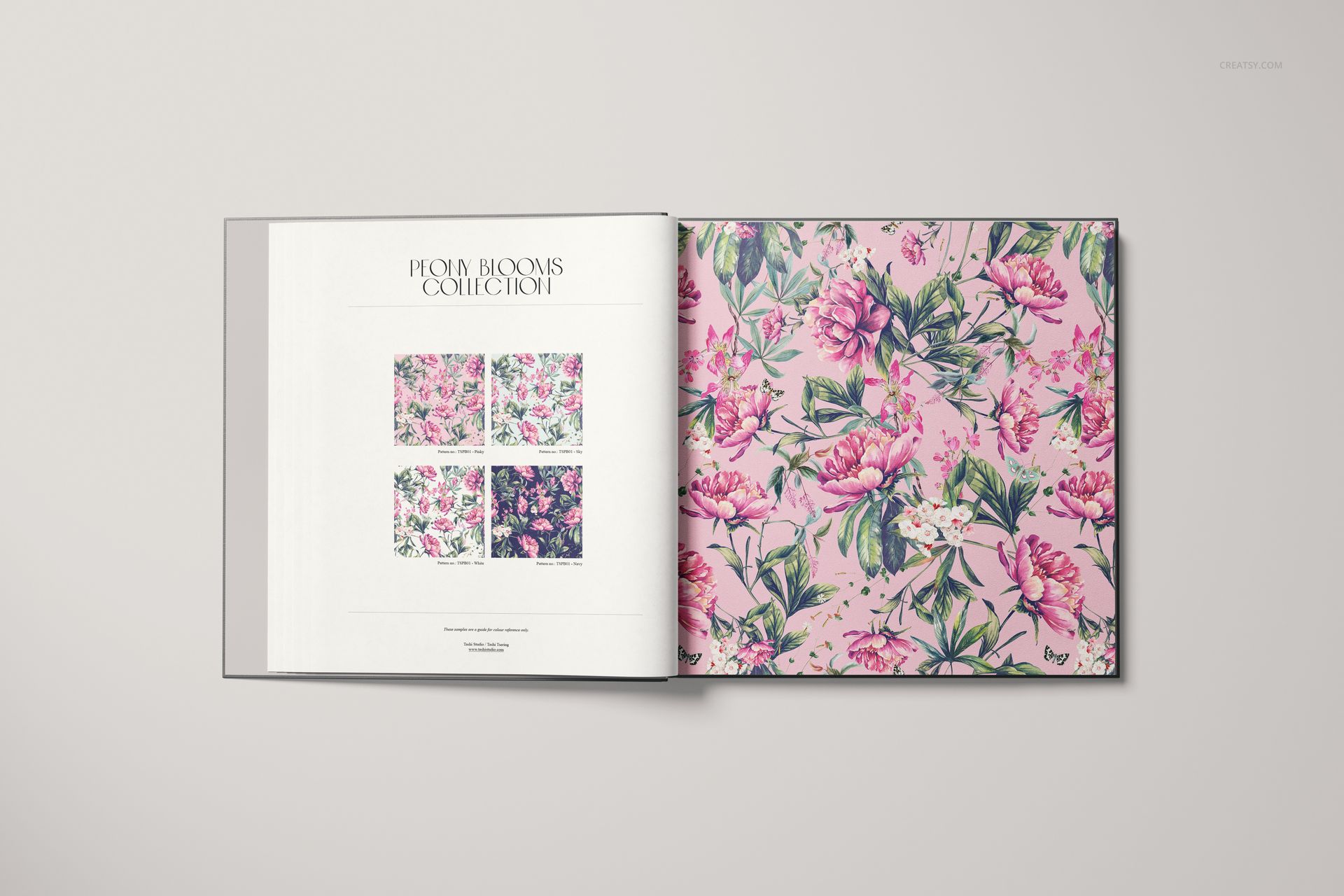 Wallpaper Sample Book Mockup Set - mockup screenshot 5