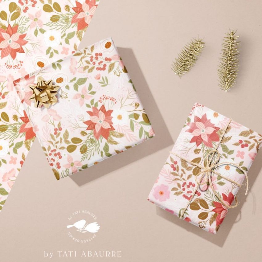 Christmas Flowers by Tati Abaurre - Files in Use example