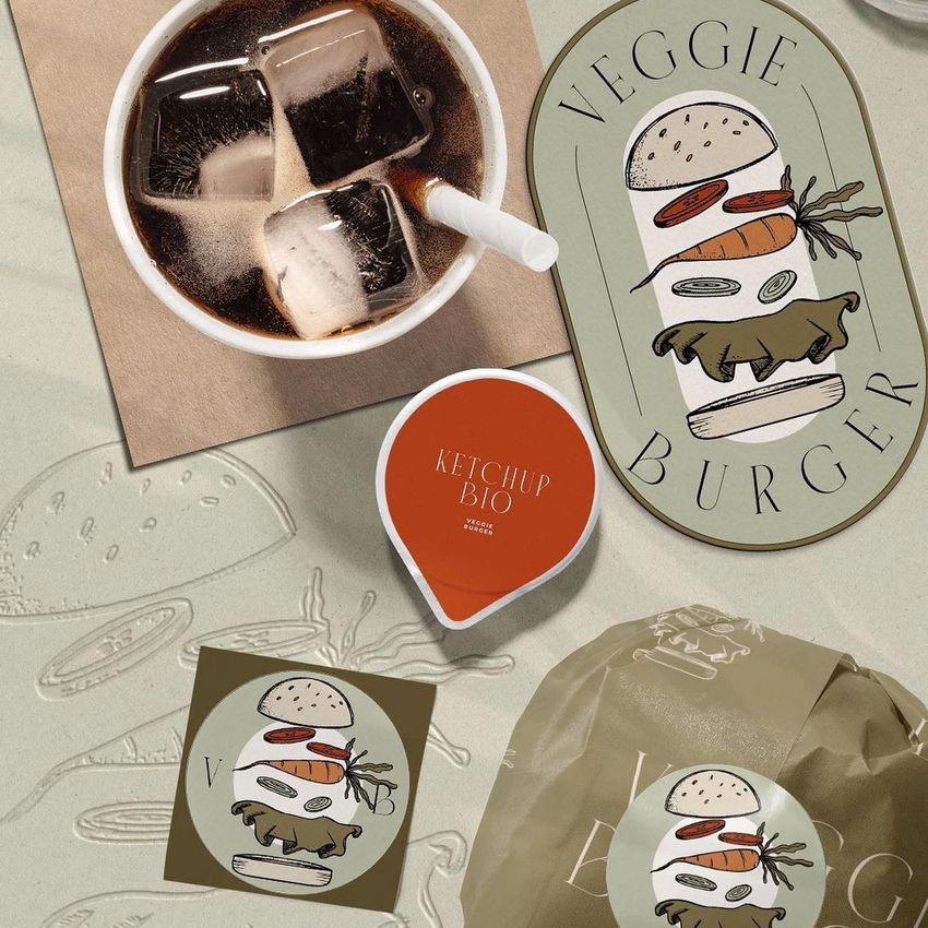 Veggie Burger by Dayenah Studio - Files in Use example