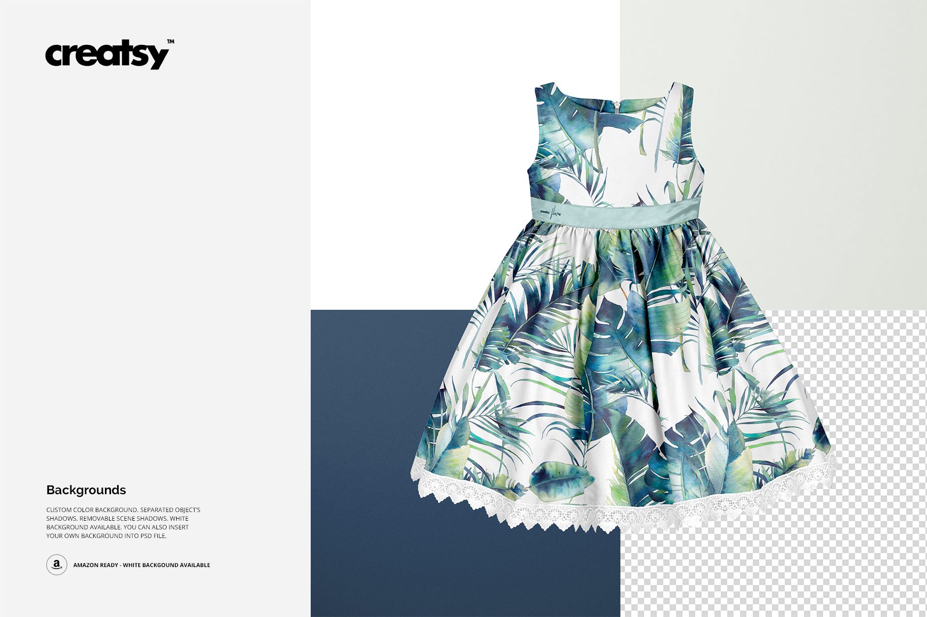 Kids Dress Mockup Set - mockup screenshot 5
