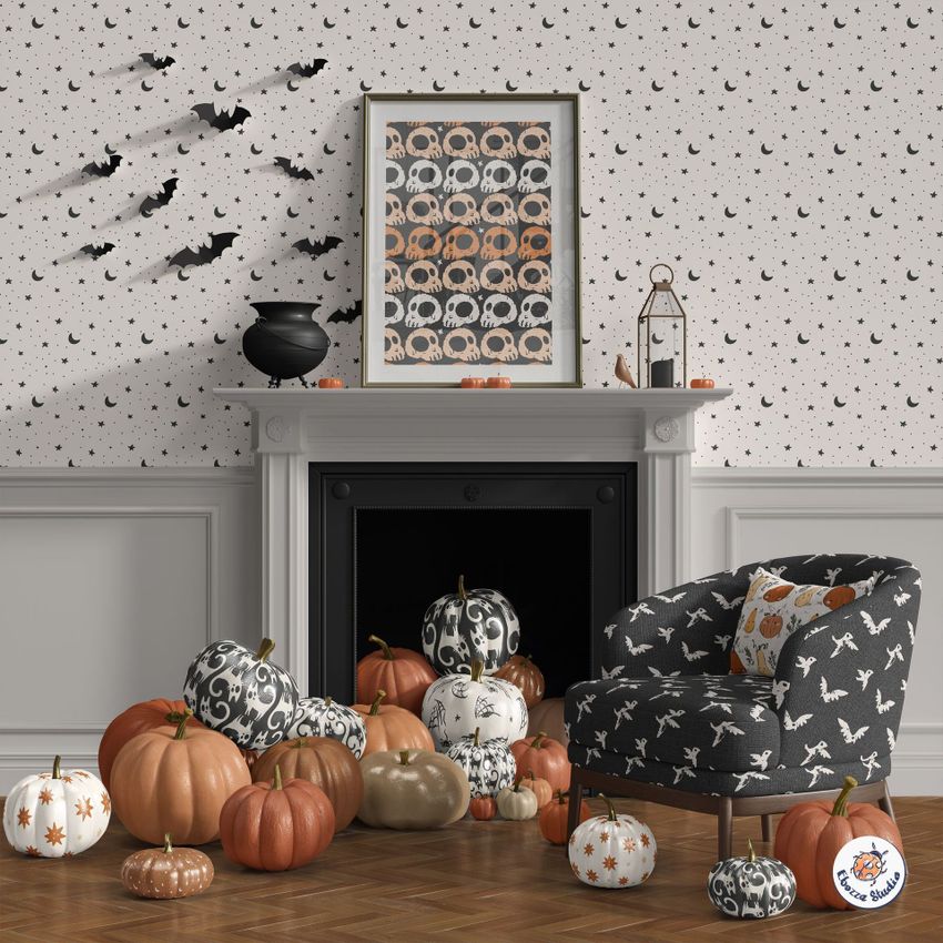 Spooky & Whimsical Halloween by Elaine Bozza - Files in Use example