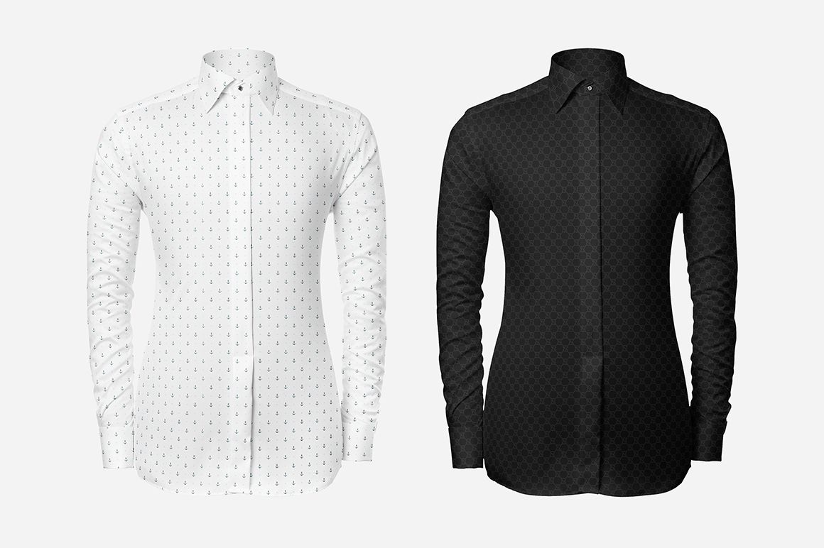 Formal Dress Shirt Mockup - mockup screenshot 2