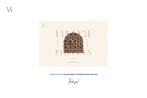 PSD mockup showing folded floral patterned cotton fabric and crocheted flowers arranged on a light surface.