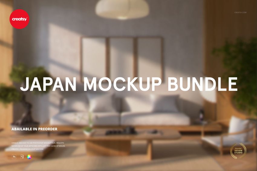 Japan Mockup Bundle - mockup screenshot 1