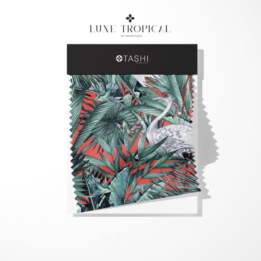 Luxe Tropical Pattern by Tashi Tsering - Files in Use example