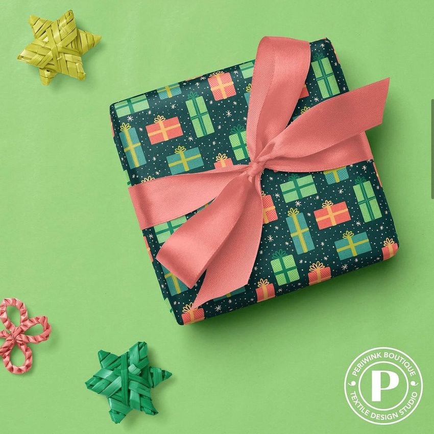 Holiday Gift Wrap by Katie Snow - Files in Use example