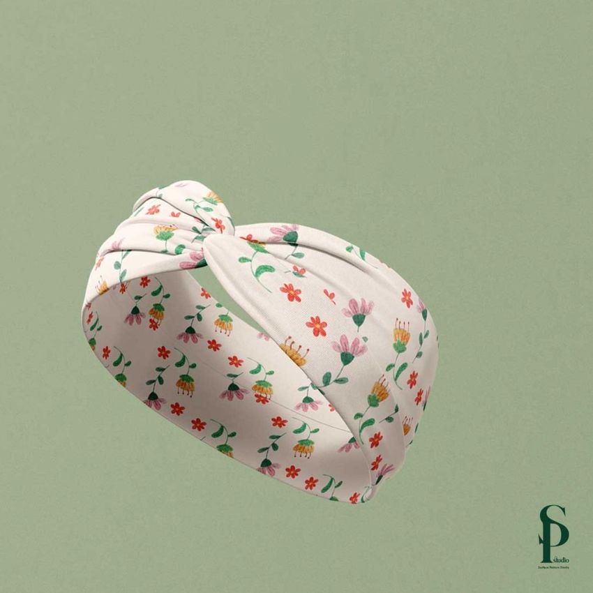 Floral Pattern by SurfacePatternStudio - Files in Use example