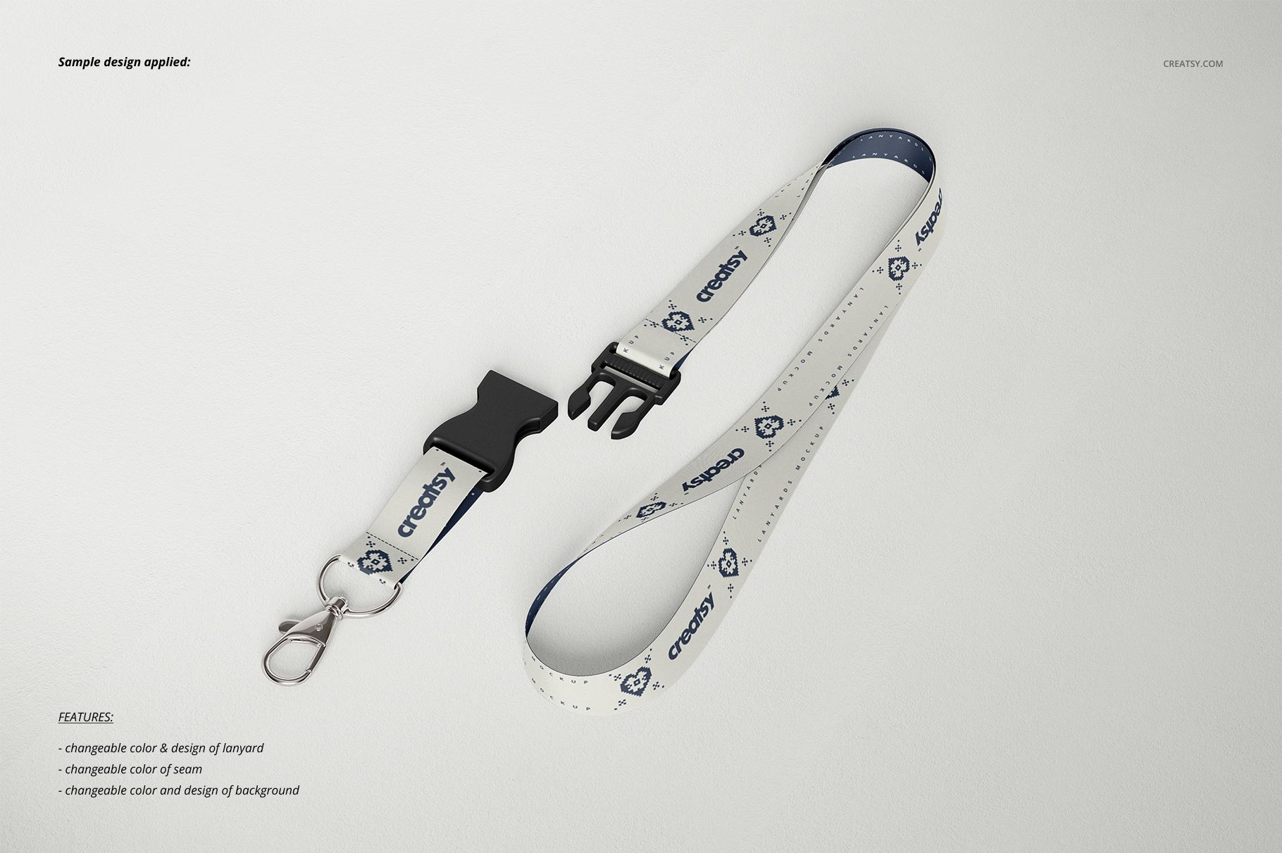 Lanyards 3D Mockup Set - mockup screenshot 3