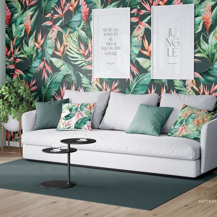 Tropicana Pattern  by Cosmic Stories Shop - Files in Use example