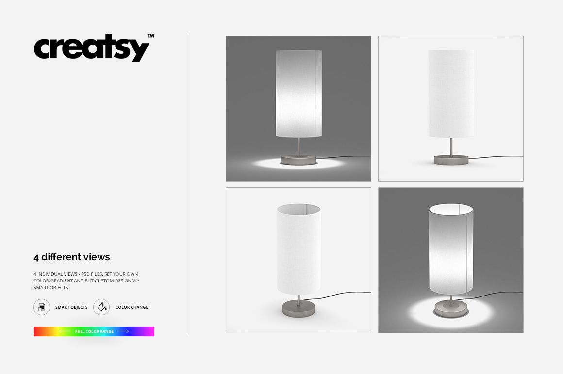 Lampshade Mockup Set - mockup screenshot 6