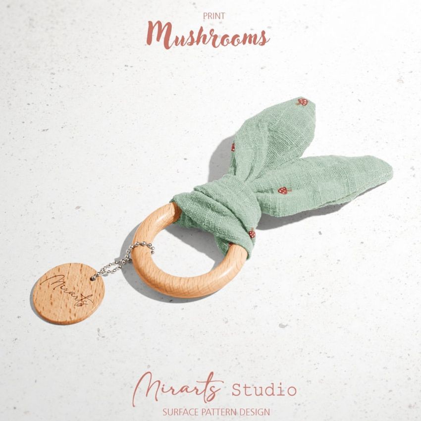 Mushrooms by Juliana Mira - Files in Use example
