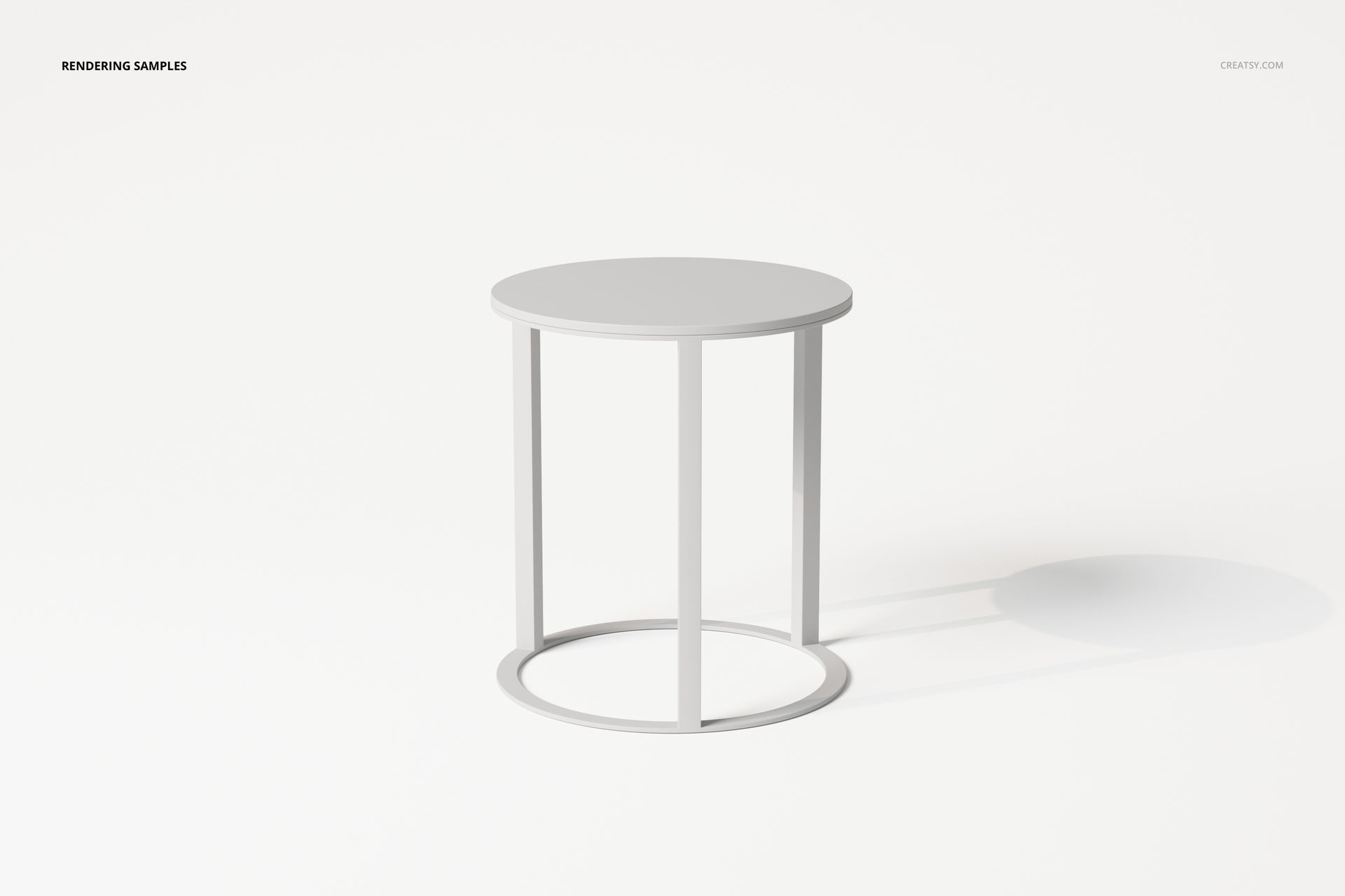 Modern round glass top coffee table with minimalist metal frame, shown from a front angle on a plain white background.