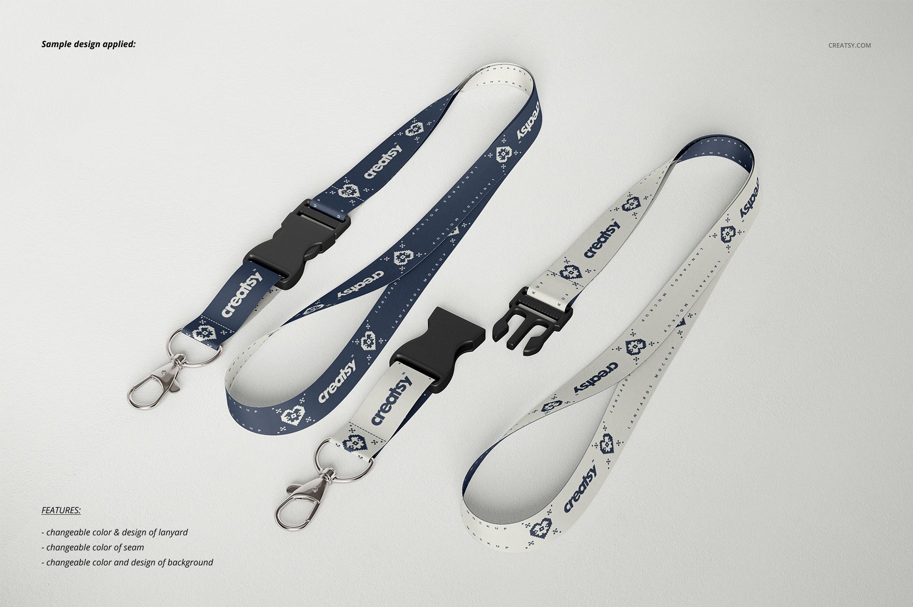 Lanyards 3D Mockup Set - mockup screenshot 5