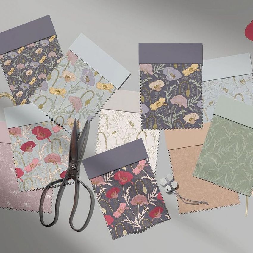 Poppies by Margaret Clavell - Files in Use example