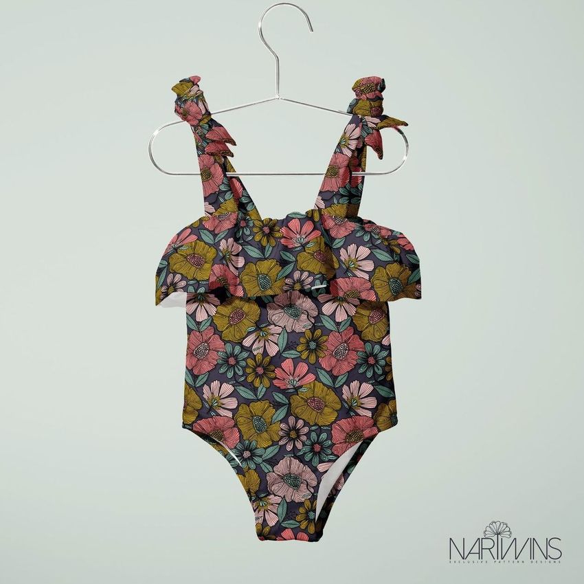 Floral Pattern by Nartwins - Files in Use example