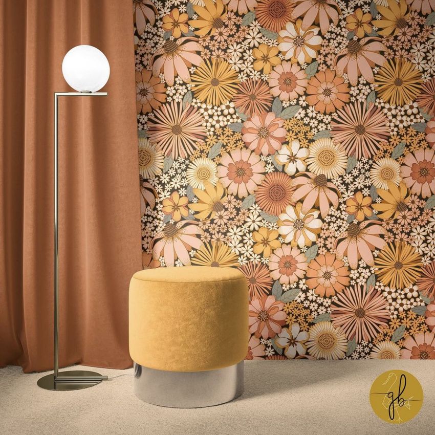 Floral Pattern by Mercedes Cortes - Files in Use example