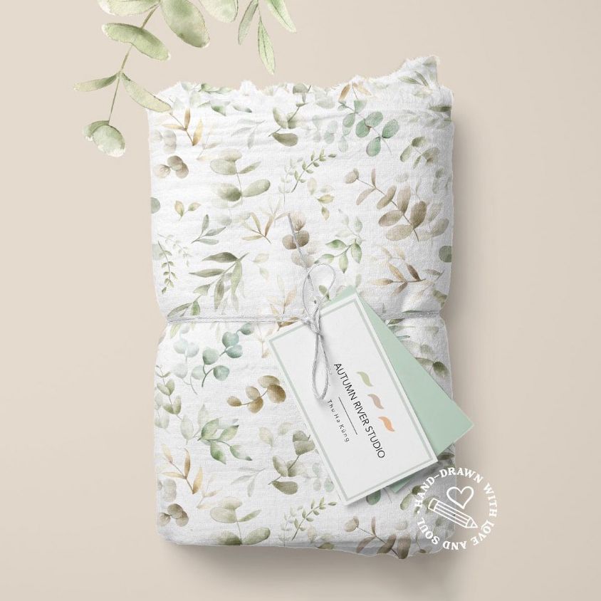 Leaves Pattern  by Thu Ha Kung - Files in Use example