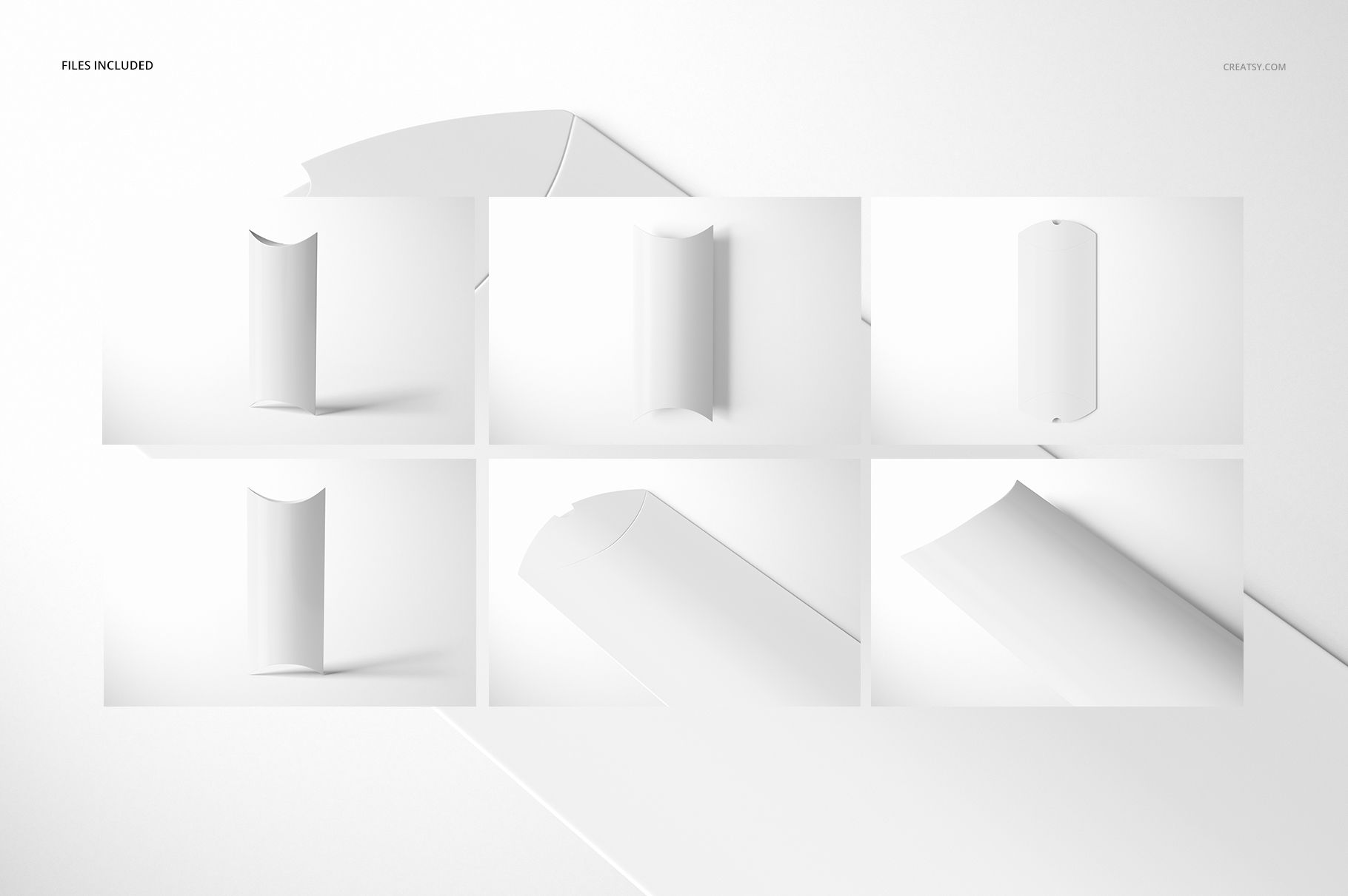 Pillow Box Mockup Set (03) - mockup screenshot 2