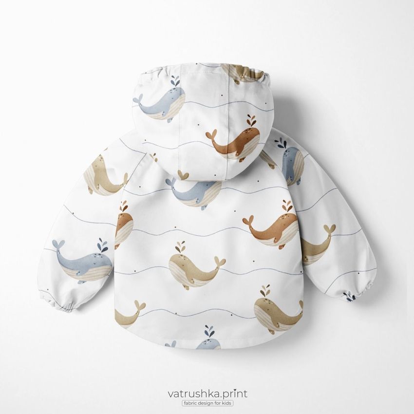 Whales by Vatrushka Print  - Files in Use example