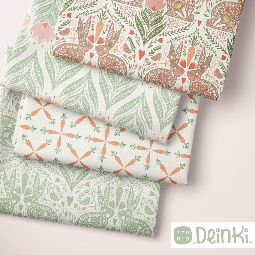 Folk Easter Bunny I by Deinki Studio - Files in Use example