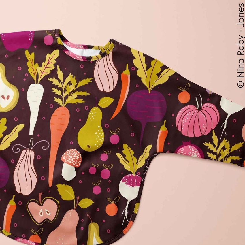 Fruit and Veg Print by Nina Raby - Jones - Files in Use example