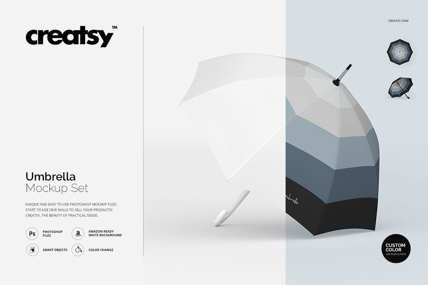 Umbrella Mockup Set - mockup screenshot 1