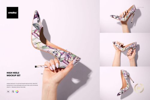 High Heels Mockup Set - mockup preview 1