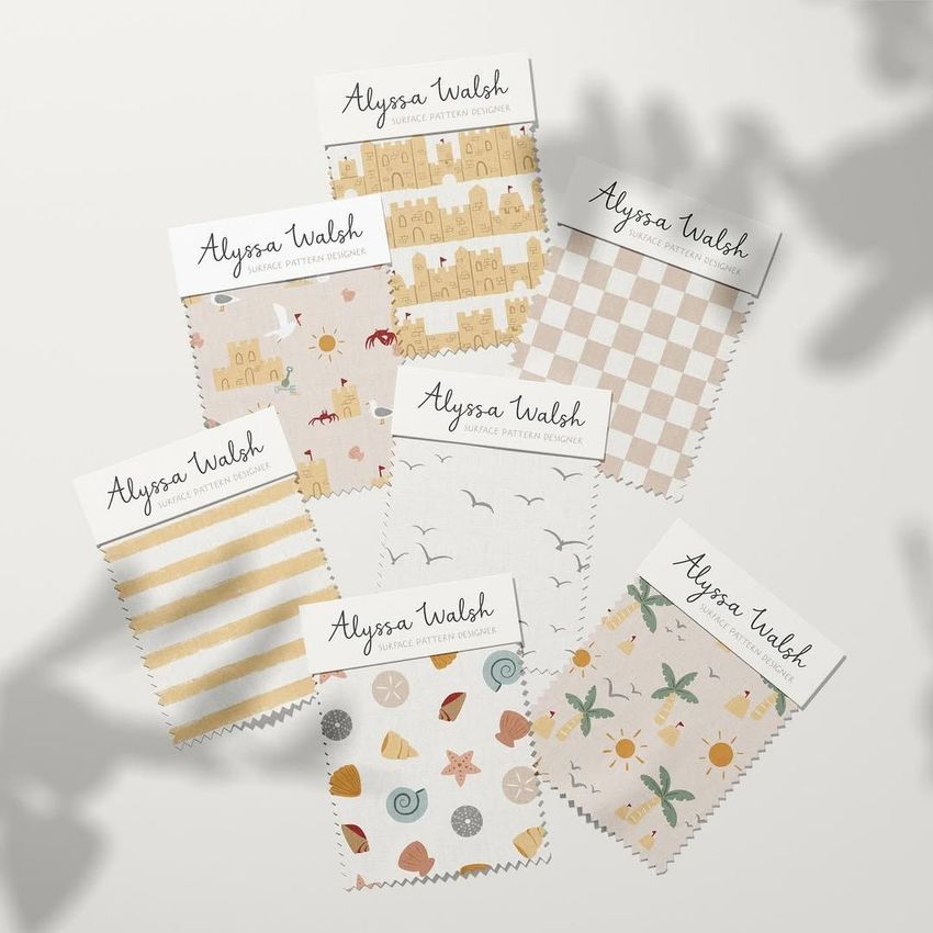 Sandcastle Collection by Alyssa Walsh - Files in Use example