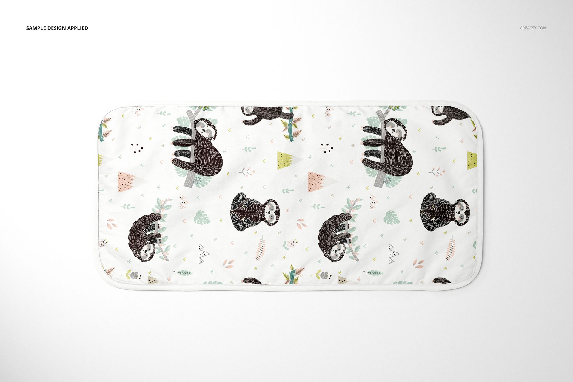 Minky Burp Cloth Mockup Set (06/LFv.2) - mockup screenshot 7