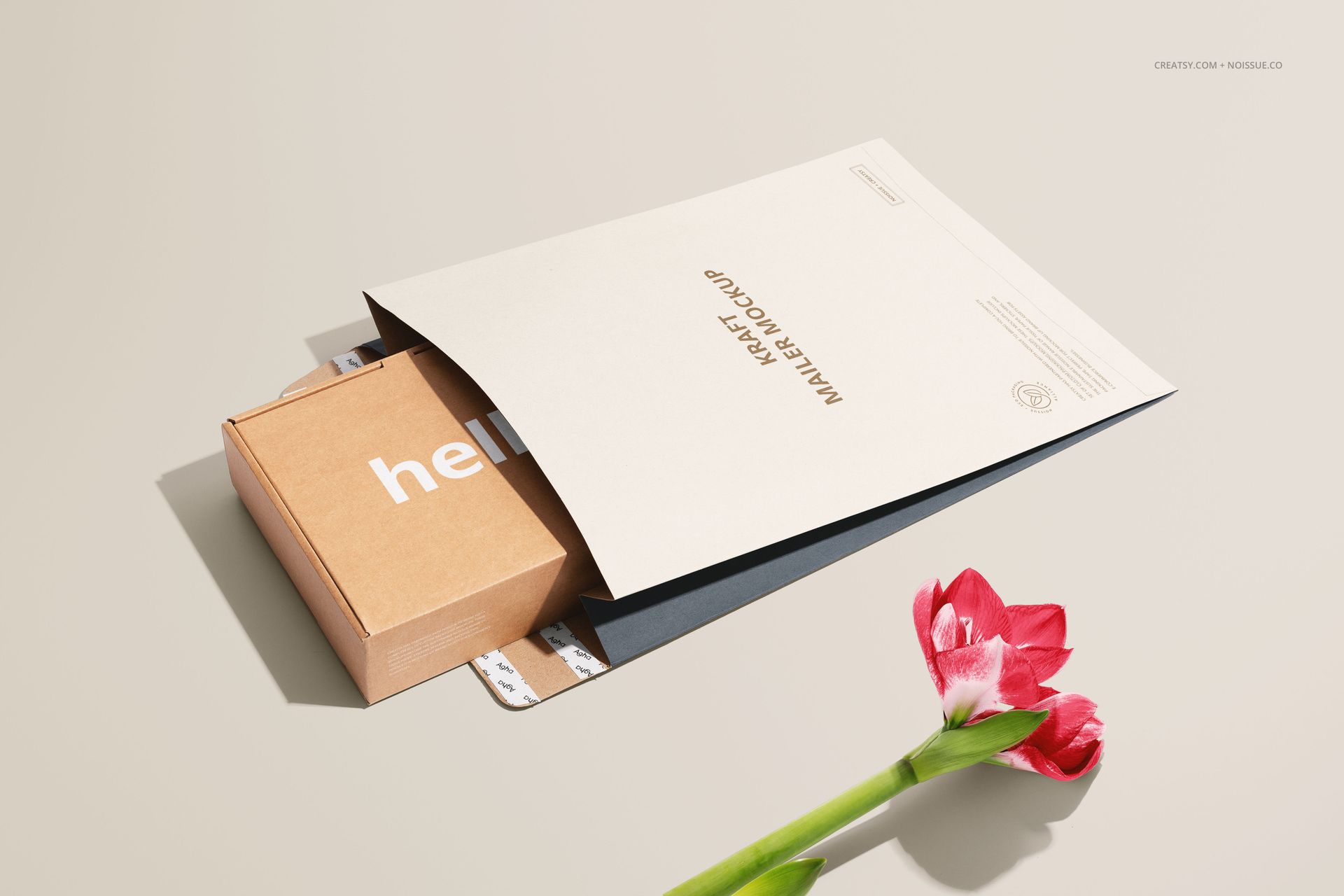 Noissue Kraft Mailer Mockup Set - mockup screenshot 17