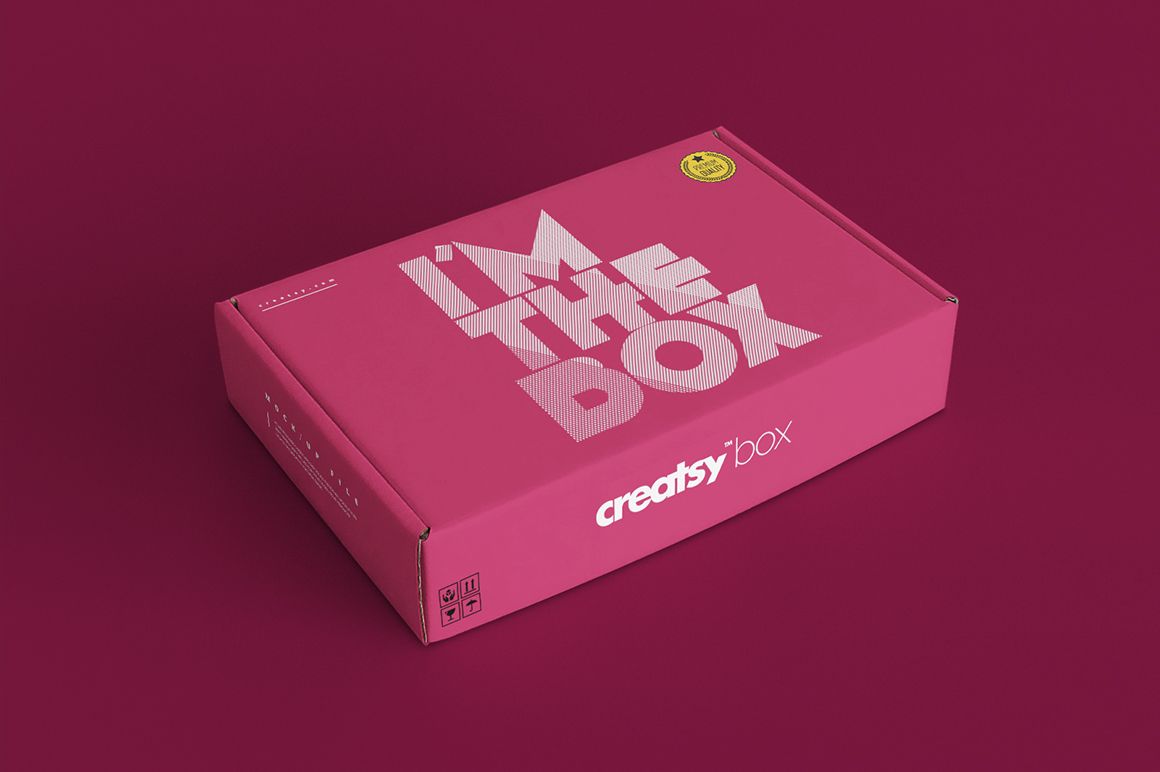 Mailing Box Mockup 2 Set - mockup screenshot 3