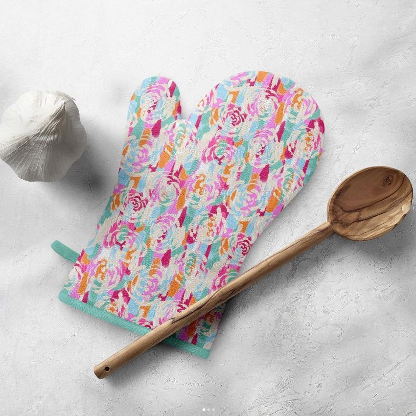 Ice-cream Sundae Florals by Nelly and Isobel - Files in Use example