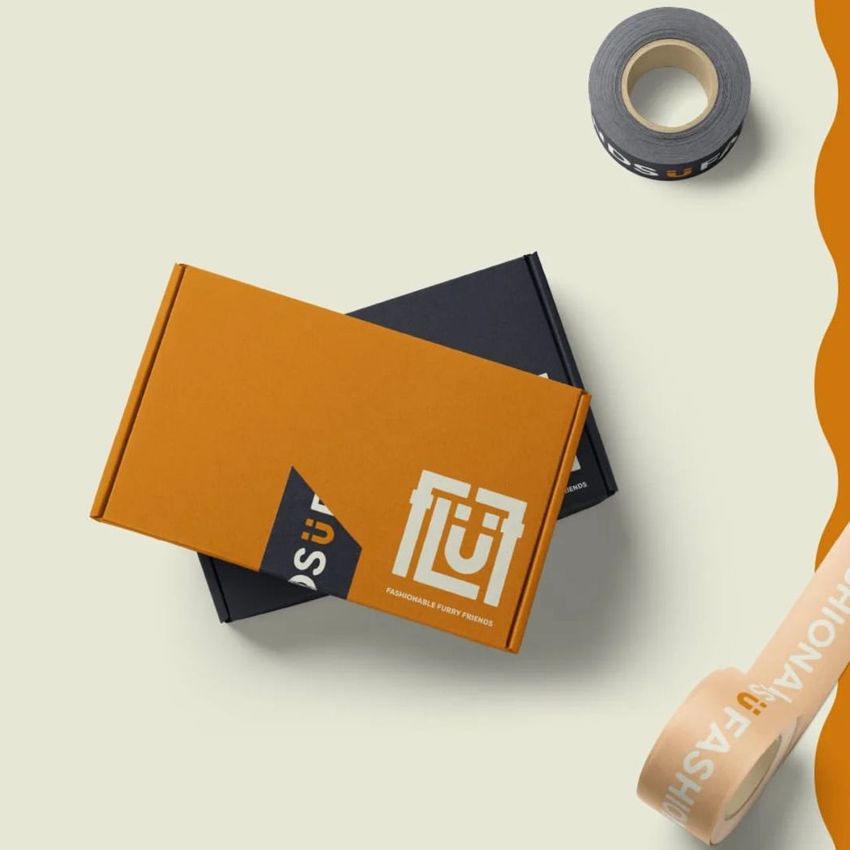 FLUF Visual Identity  by Laura Iglesias Peña - Files in Use example