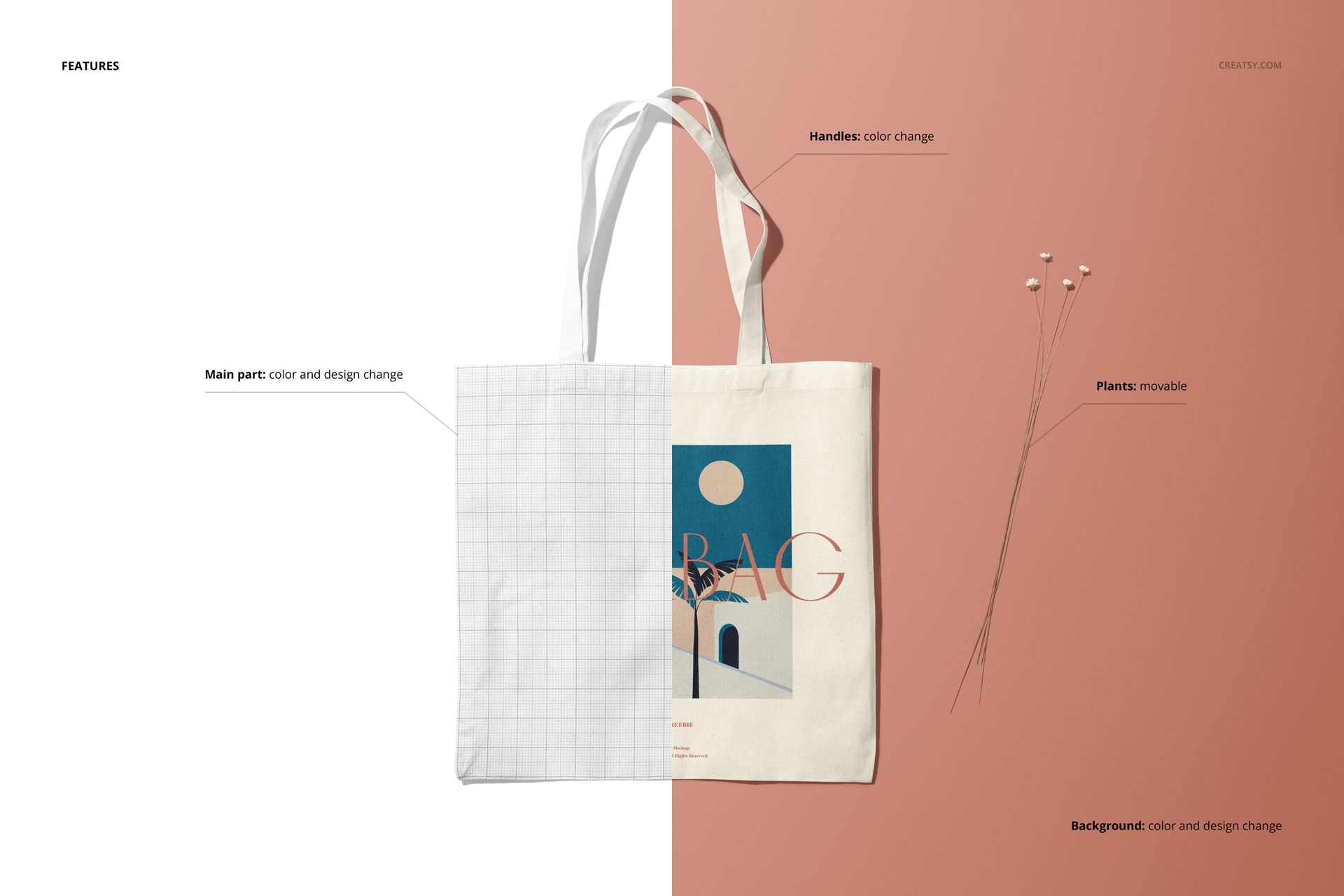 Tote Bag Mockup v.1 - mockup screenshot 3