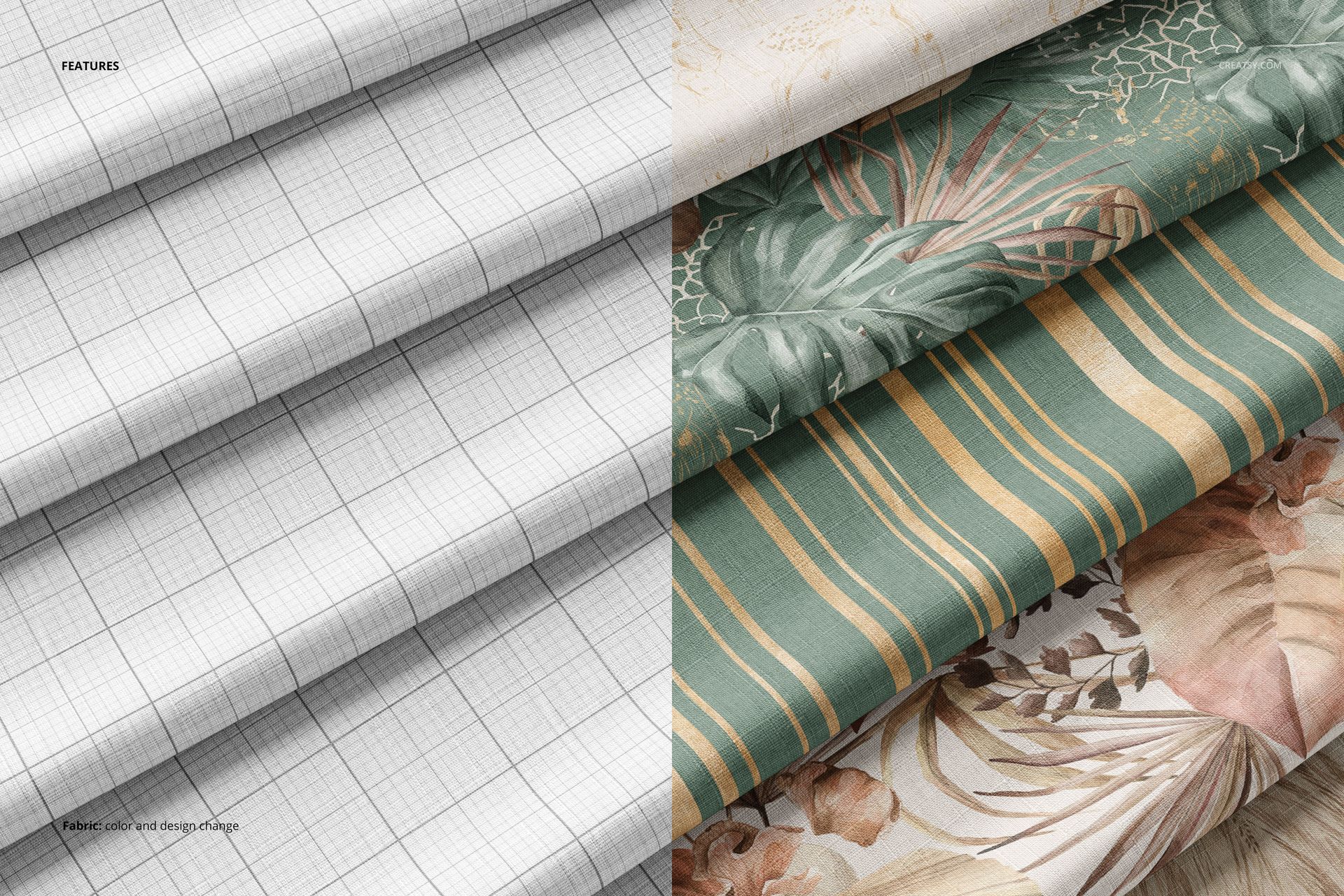 Fabric Layers Mockup Set (04FFv.11) - mockup screenshot 3