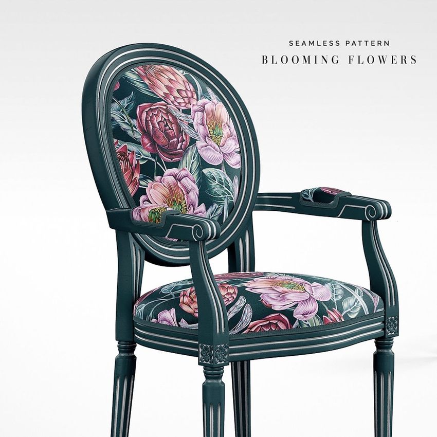 Blooming flowers by Tropicana Design - Files in Use example