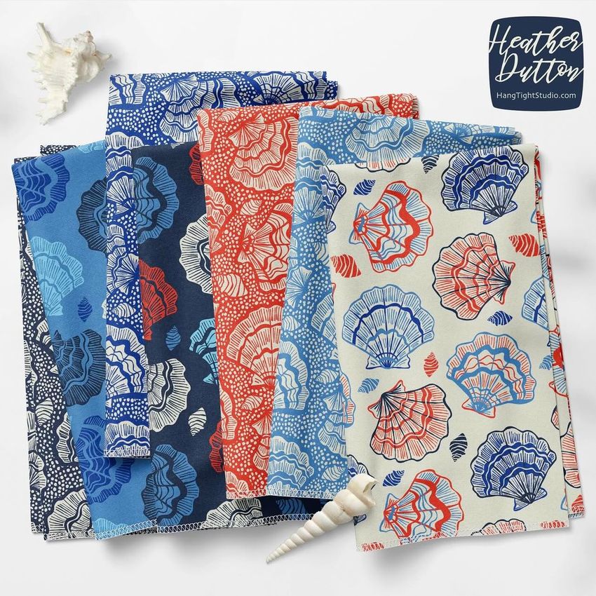 Sea Treasures by Heather Dutton - Files in Use example