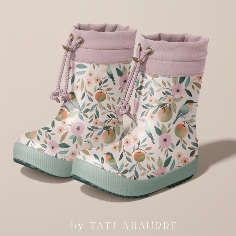 Botanical Pattern by Tati Abaurre - Files in Use example