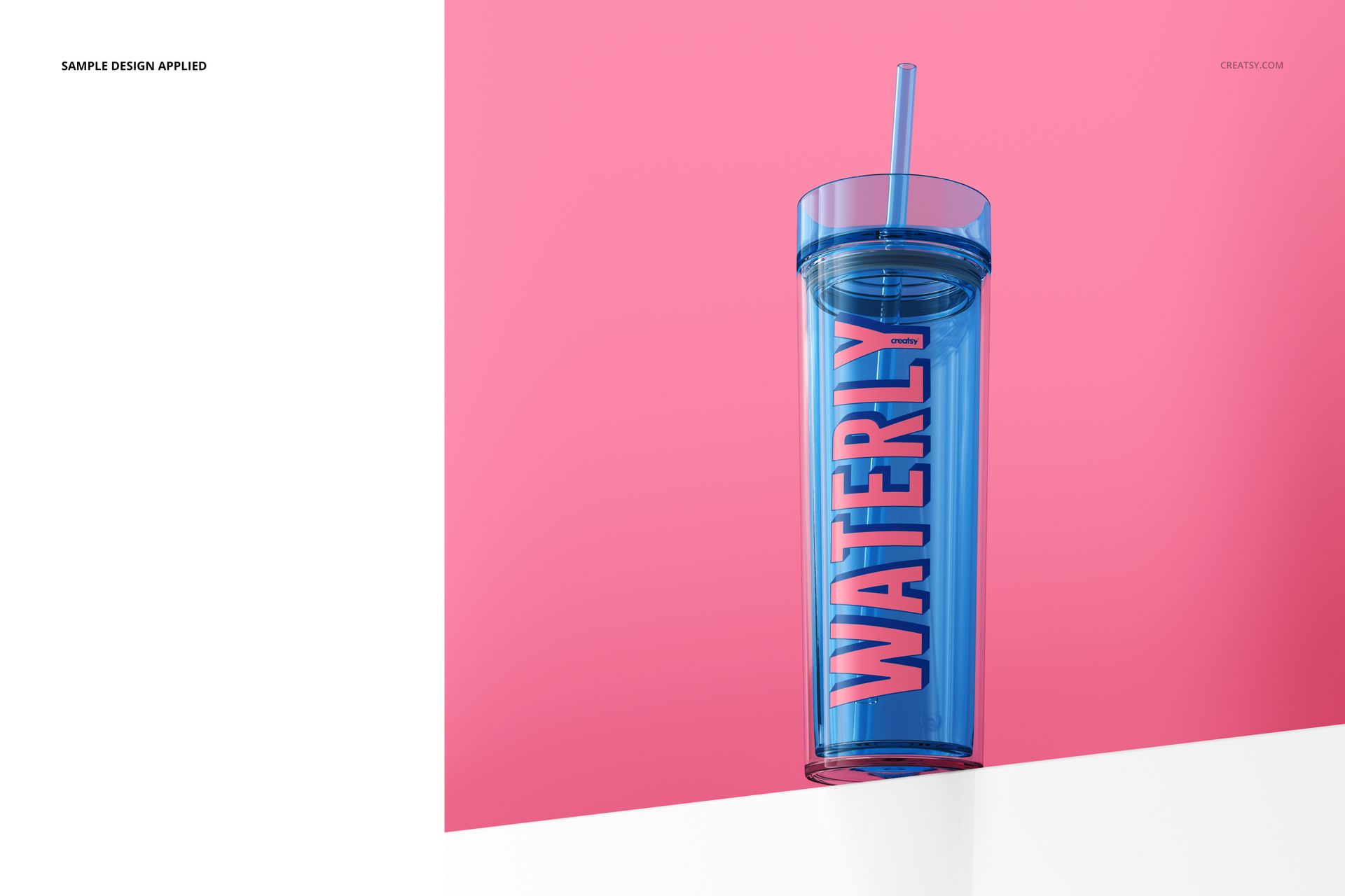 Double-Wall Acrylic Tumbler Mockup Set 2 - mockup screenshot 5
