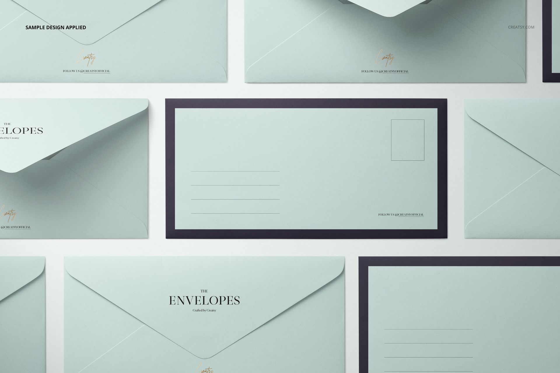 DL Envelope Mockup Set - mockup screenshot 7